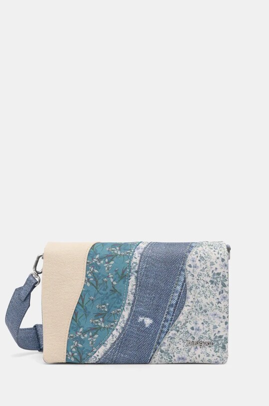 Τσάντα Desigual BIJOU υφασμάτινο μπλε 25SAXPA7