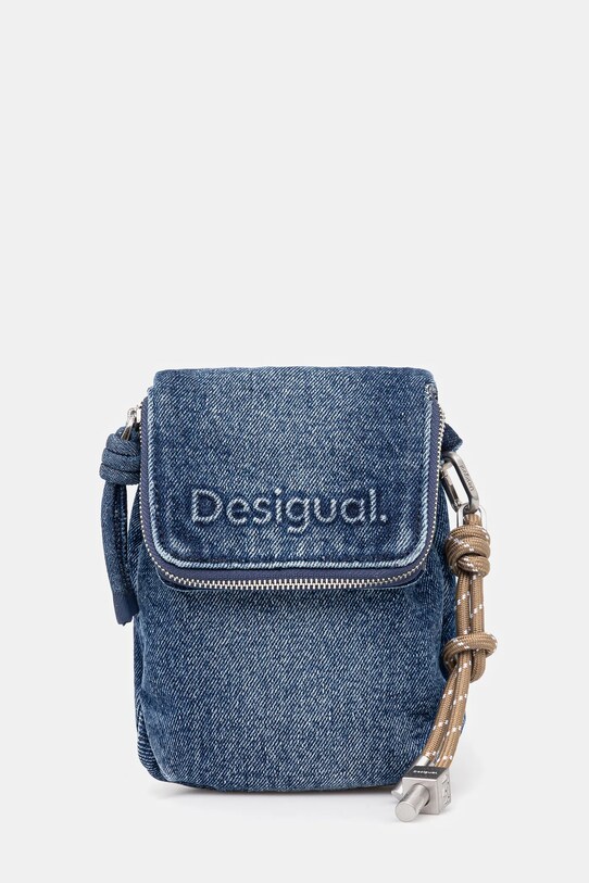 Σακίδιο Desigual HALF LOG υφασμάτινο μπλε 25SAYD03