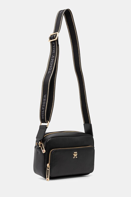 Τσάντα Tommy Hilfiger AW0AW16812 μαύρο SS25
