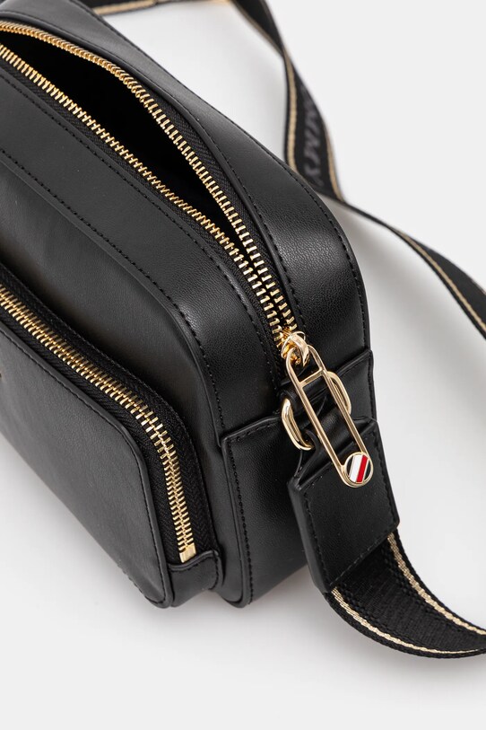Τσάντα Tommy Hilfiger AW0AW16812 μαύρο