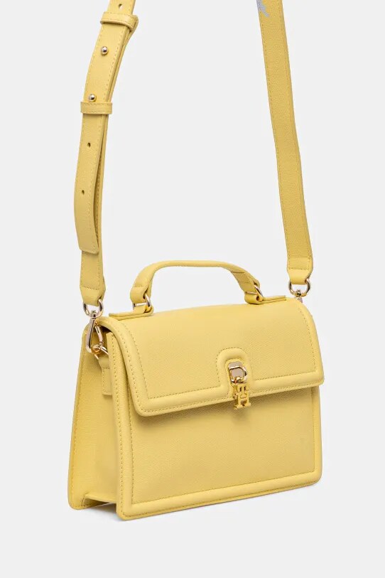 Τσάντα Tommy Hilfiger AW0AW17176 κίτρινο SS25