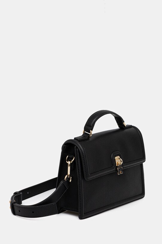 Τσάντα Tommy Hilfiger AW0AW17176 μαύρο SS25