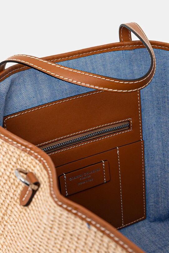 Τσάντα Gianni Chiarini SUPERLIGHT BS.10356.CST.DNM καφέ