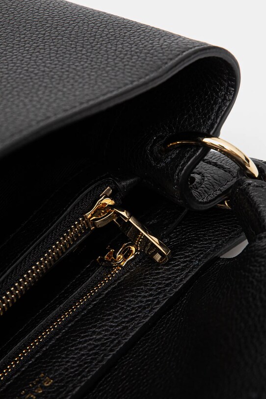 Δερμάτινη τσάντα Bally WAH010 μαύρο