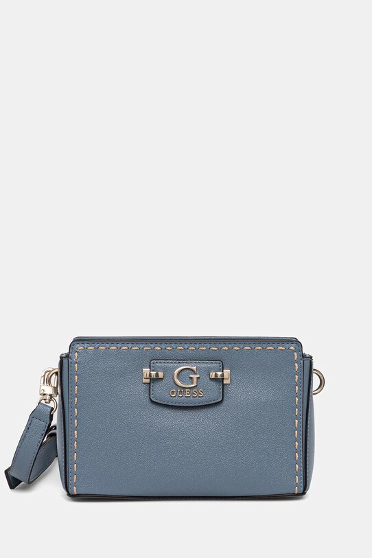 Τσάντα Guess NASTRA απομίμηση λείου δέρματος μπλε HWBG96.37720