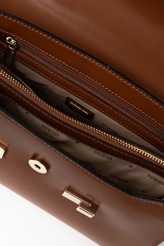 Τσάντα Guess ALDITH HWEVG9.64120 καφέ