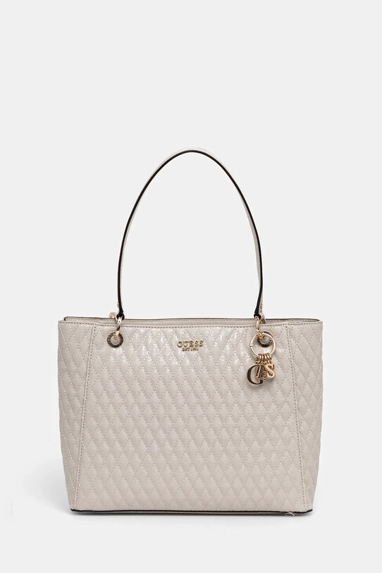 Τσάντα Guess BETULA απλικέ μπεζ HWGG96.26250