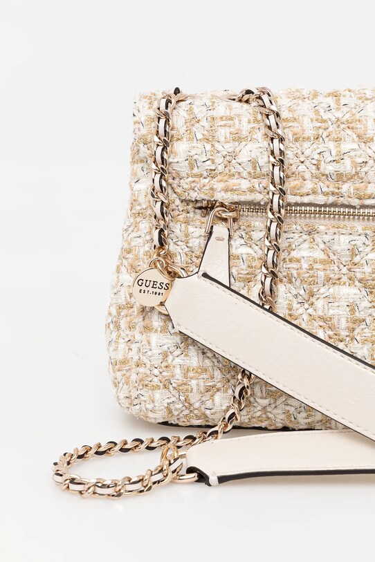 Αξεσουάρ Τσάντα με μείγμα από μαλλί Guess GIULLY HWGM87.48200 χρυσαφί