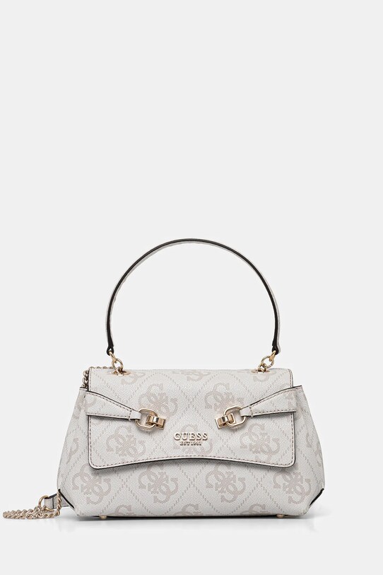 Τσάντα Guess LORELEI απομίμηση λείου δέρματος μπεζ HWOS96.39210