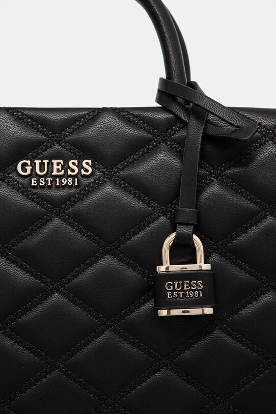 Τσάντα Guess TAMSIN μαύρο HWQG96.32060