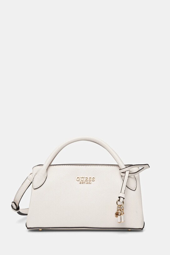 Τσάντα Guess FEDANA απομίμηση λείου δέρματος μπεζ HWZG96.43050