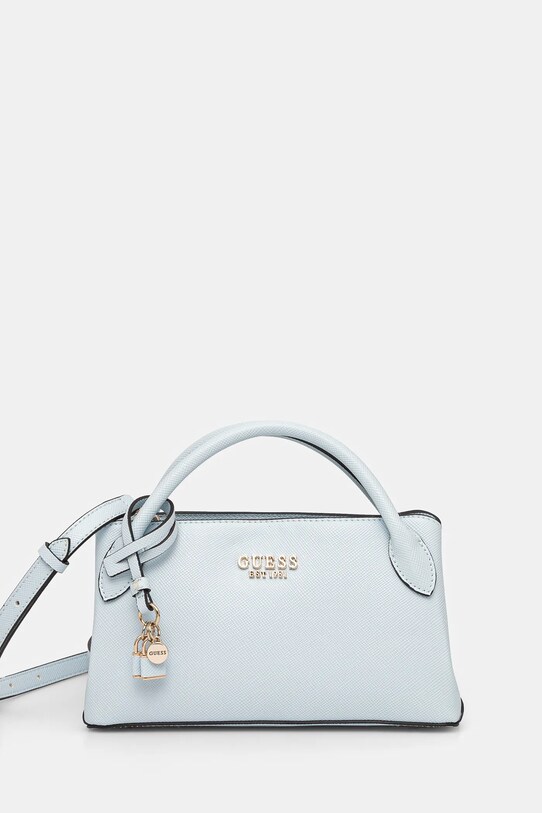 Τσάντα Guess FEDANA απομίμηση λείου δέρματος μπλε HWZG96.43050
