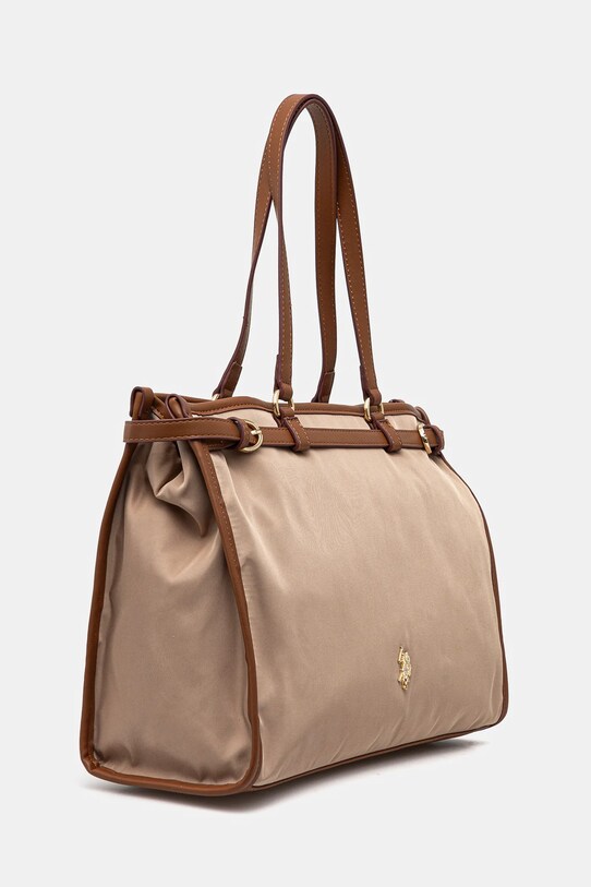 Τσάντα U.S. Polo Assn. Houston BEUHU8682WZC καφέ SS25