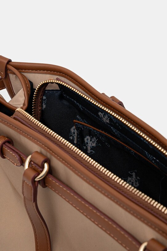 Τσάντα U.S. Polo Assn. Houston BEUHU8682WZC καφέ