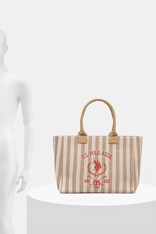 Βαμβακερή τσάντα U.S. Polo Assn. Pool BEU2P8693WCO