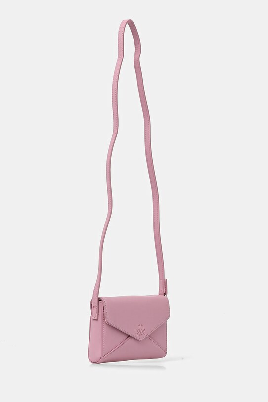 Τσάντα United Colors of Benetton 6L5ECY022.G.Seasonal ροζ SS25