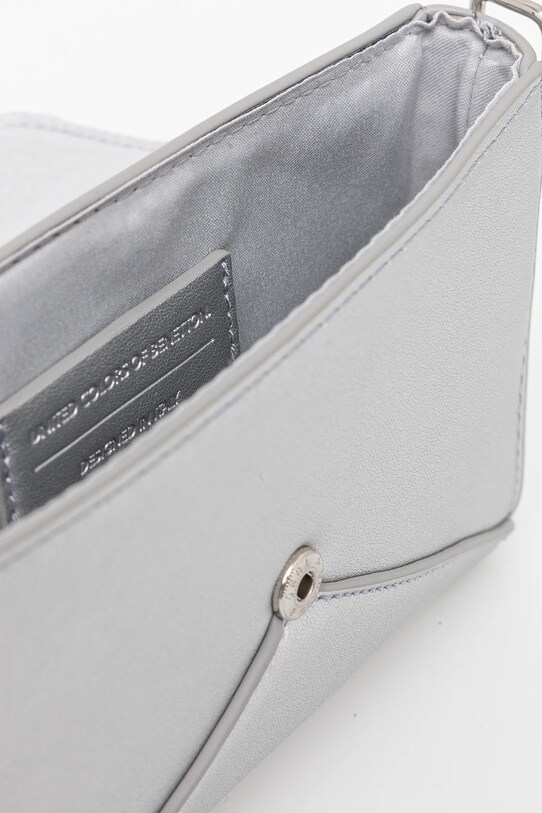 Τσάντα United Colors of Benetton 6L5ECY022.G.Seasonal ασημί