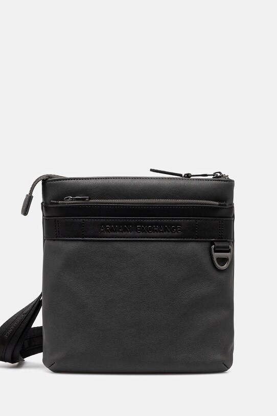 Σακίδιο Armani Exchange απομίμηση λείου δέρματος γκρί XM000144.AF11925