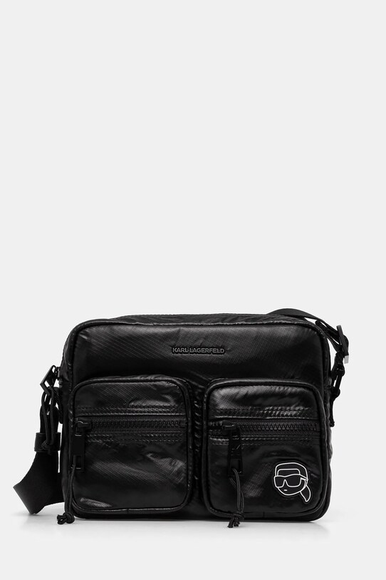 Σακίδιο Karl Lagerfeld K/IKON συνθετικό μαύρο A1M30087