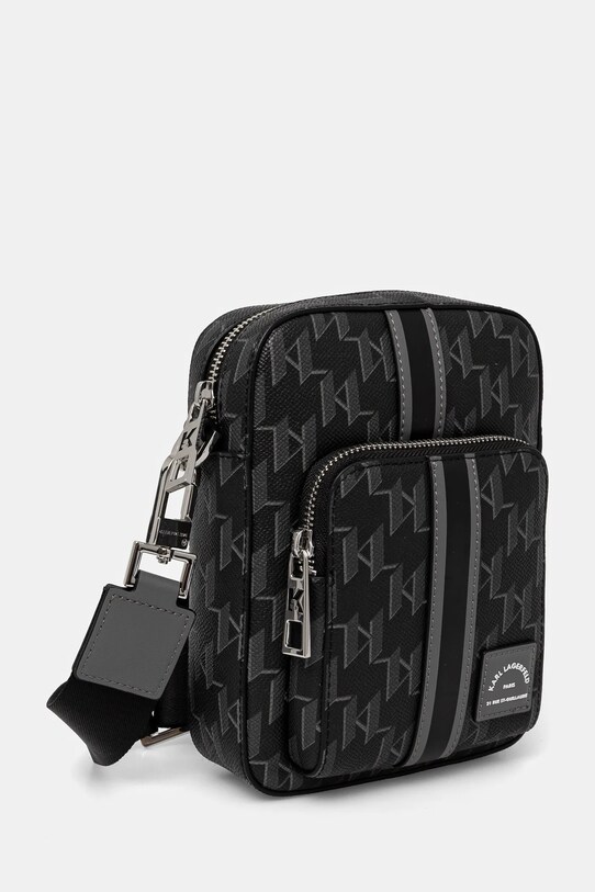 Σακίδιο Karl Lagerfeld K/KANVAS A1M30109 μαύρο SS25