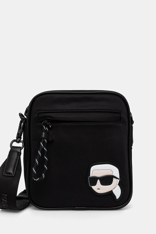 Σακίδιο Karl Lagerfeld K/IKON υφασμάτινο μαύρο A1M30402