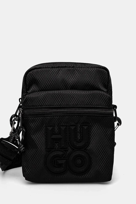 Σακίδιο HUGO υφασμάτινο μαύρο 50536029