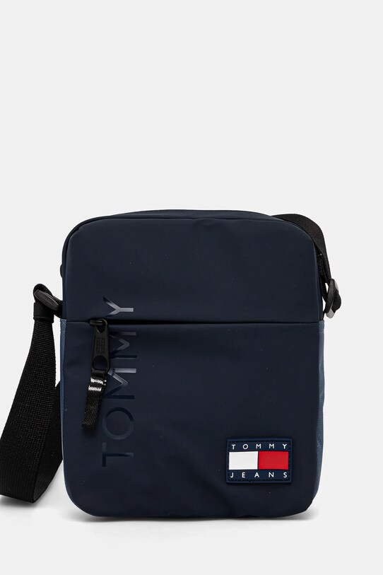 Σακίδιο Tommy Jeans απλικέ σκούρο μπλε AM0AM13270
