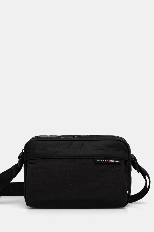 Σακίδιο Tommy Hilfiger υφασμάτινο μαύρο AM0AM13298