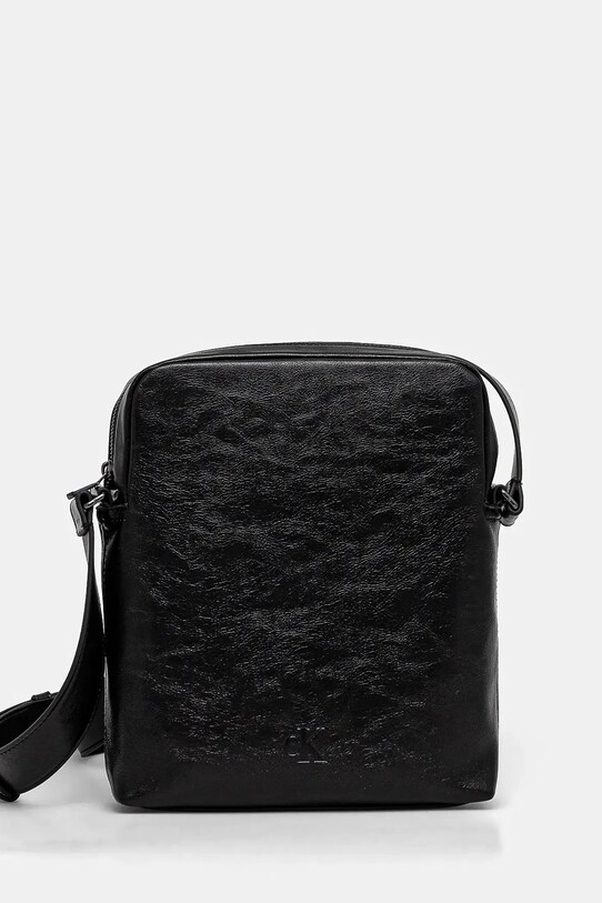 Σακίδιο Calvin Klein Jeans απομίμηση λείου δέρματος μαύρο K50K512987