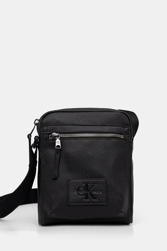 Σακίδιο Calvin Klein Jeans απομίμηση λείου δέρματος μαύρο K50K512995