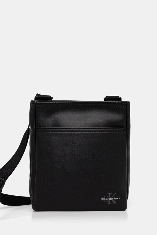Σακίδιο Calvin Klein Jeans απομίμηση λείου δέρματος μαύρο K50K513032