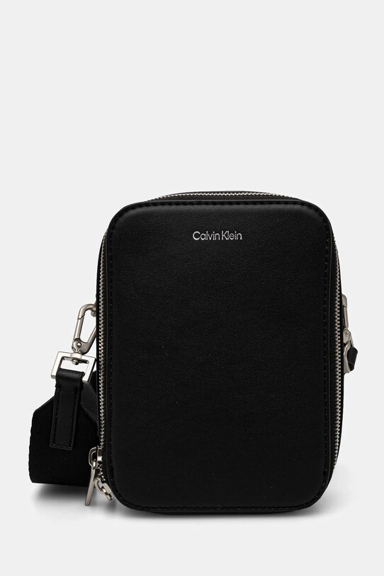 Σακίδιο Calvin Klein απομίμηση λείου δέρματος μαύρο K50K512747