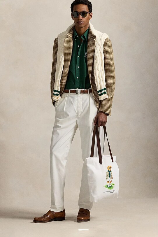Βαμβακερή τσάντα Polo Ralph Lauren 405970414