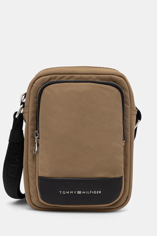 Σακίδιο Tommy Hilfiger υφασμάτινο πράσινο AM0AM13190