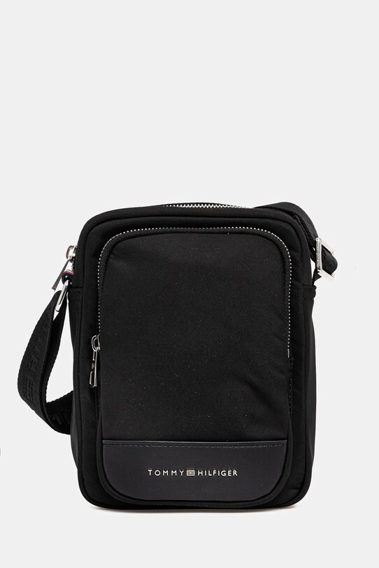 Σακίδιο Tommy Hilfiger υφασμάτινο μαύρο AM0AM13190