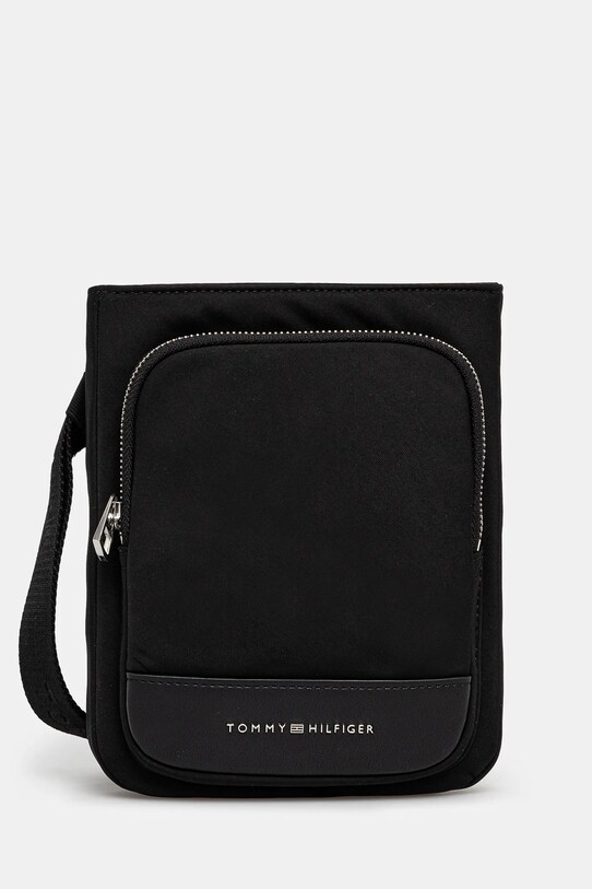 Σακίδιο Tommy Hilfiger υφασμάτινο μαύρο AM0AM13193