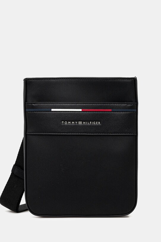 Σακίδιο Tommy Hilfiger συνθετικό μαύρο AM0AM13197