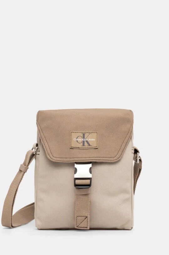 Σακίδιο Calvin Klein Jeans υφασμάτινο μπεζ LV04G3025G