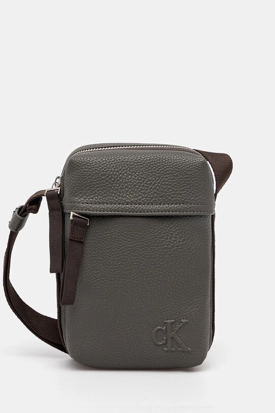 Σακίδιο Calvin Klein Jeans συνθετικό πράσινο LV04G3080G