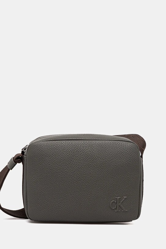 Τσάντα Calvin Klein Jeans συνθετικό πράσινο LV04G3081G