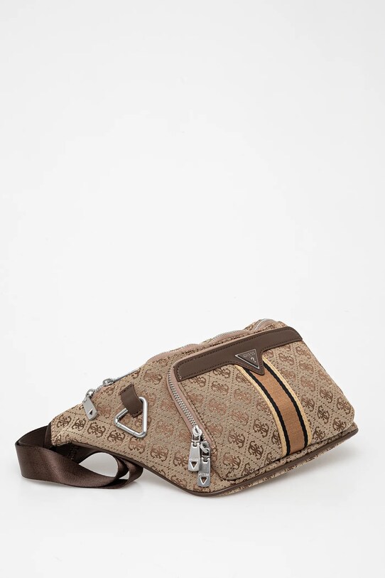 Τσάντα φάκελος Guess MILANO HMMIST.P5156 καφέ SS25