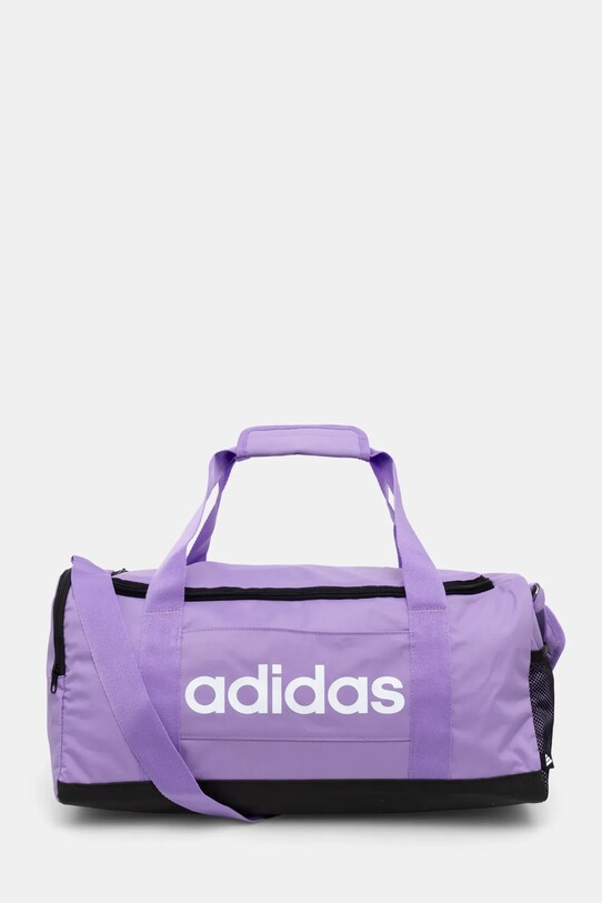 Τσάντα adidas Linear Duffel υφασμάτινο μωβ IN6115
