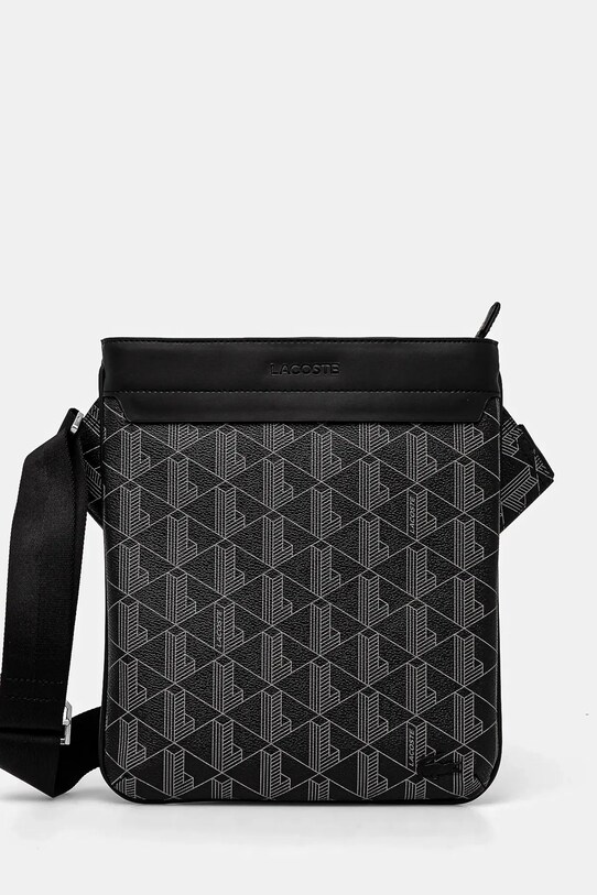 Σακίδιο Lacoste συνθετικό μαύρο NH4260LX