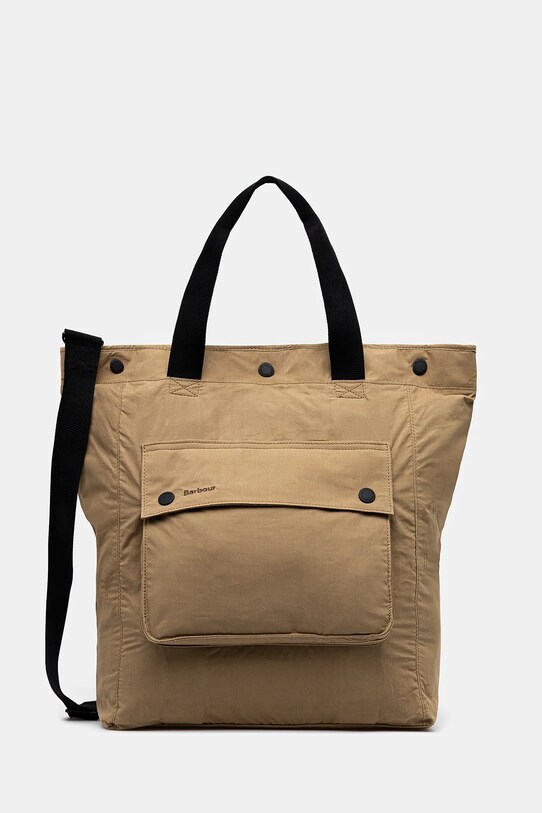 Βαμβακερό σακίδιο πλάτης Barbour Barbour Transport 3 Way Tote/Backpack Bag υφασμάτινο πράσινο UBA0740