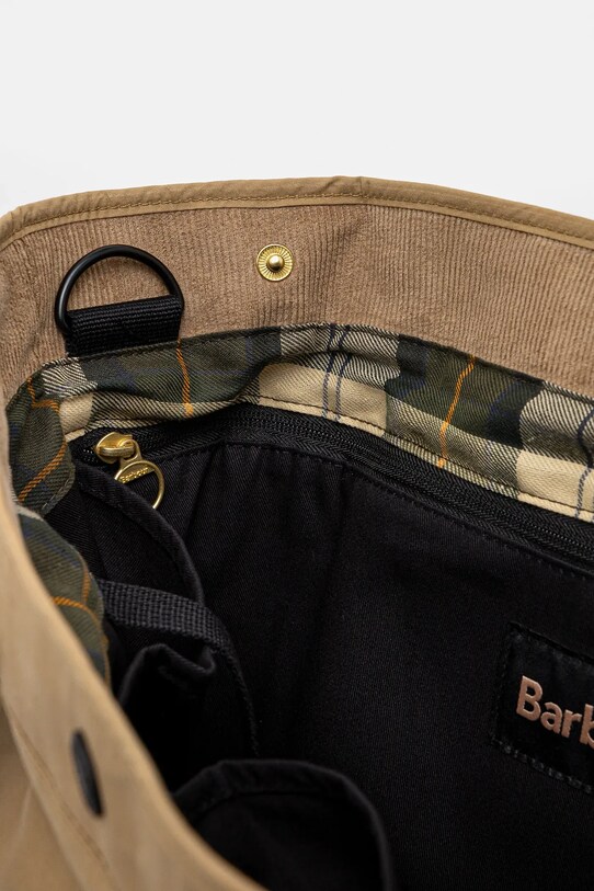Βαμβακερό σακίδιο πλάτης Barbour Barbour Transport 3 Way Tote/Backpack Bag UBA0740 πράσινο