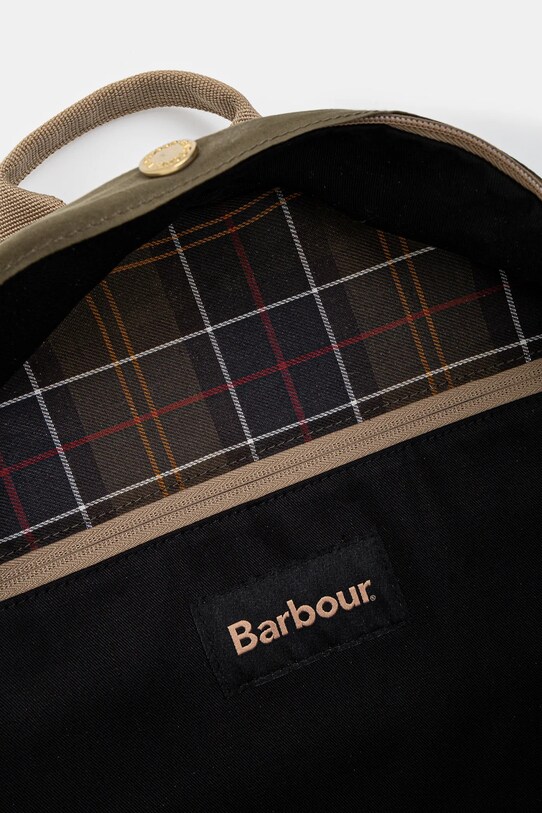Βαμβακερό σακίδιο πλάτης Barbour Barbour Transport Zip Closure Backpack Bag UBA0747 πράσινο