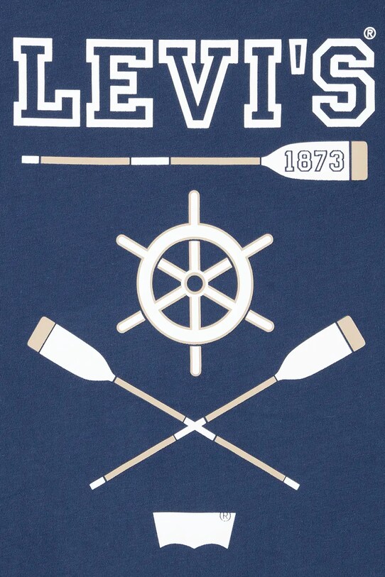 Αγορίστικα Παιδικό μπλουζάκι Levi's REGATTA TEE 8EM280 σκούρο μπλε