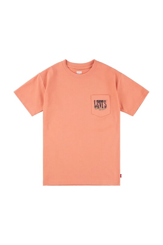 Παιδικό μπλουζάκι Levi's CANYON LANDSCAPE TEE άλλο πορτοκαλί 8EM301