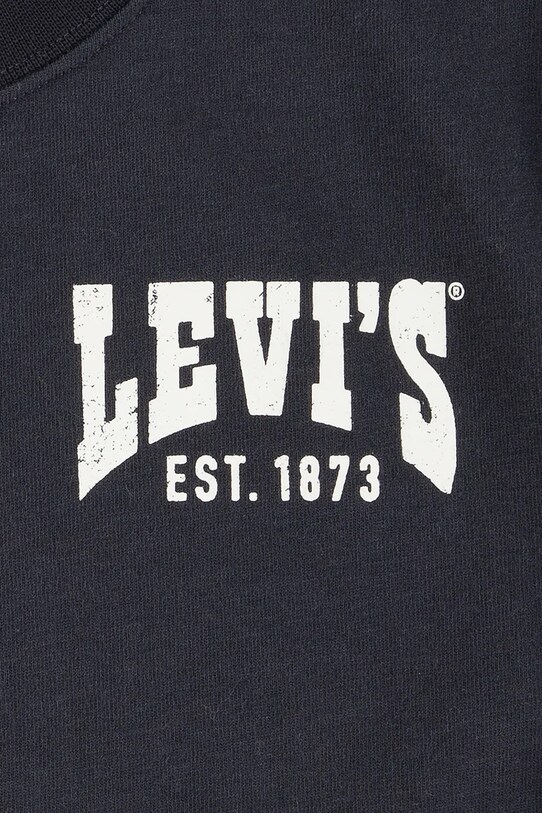 Παιδικό μπλουζάκι Levi's VALLEY VIEW TEE μαύρο 9EM600