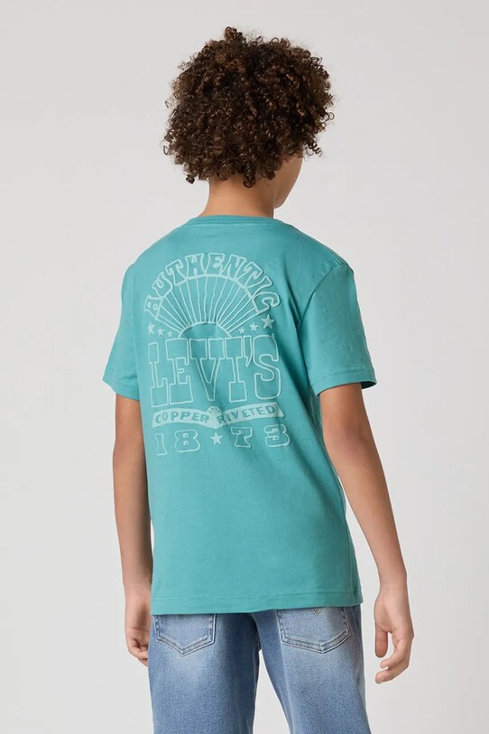 Παιδικό μπλουζάκι Levi's SUN BURST TEE 9EM655